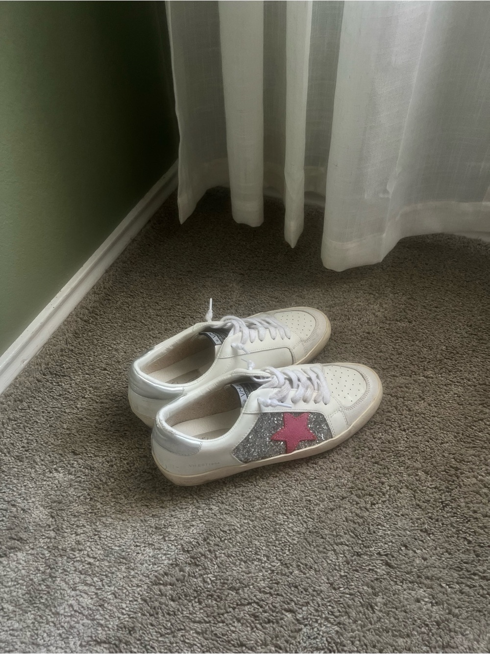 Vintage Havana White Sneakers, Golden Goose Dupe